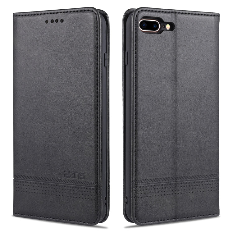 AZNS Magnetic Calf Texture Horizontal Flip Leather Case with Card Slots & Holder & Wallet, For iPhone 6, For iPhone 6 Plus, For iPhone 8 / 7, For iPhone 8 Plus/7 Plus