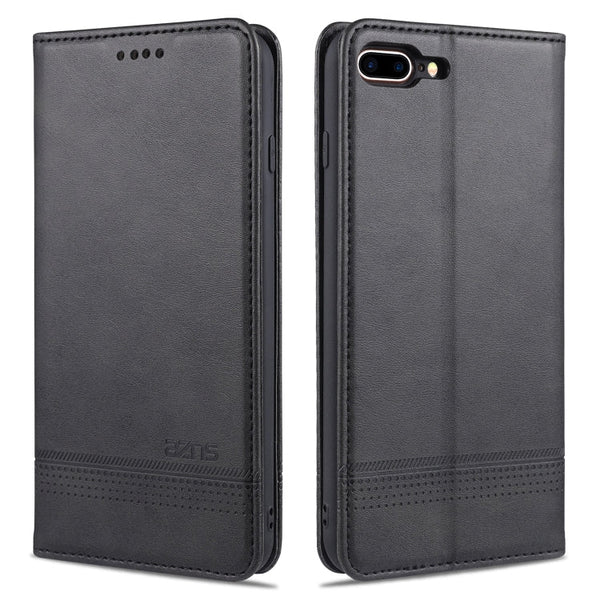 AZNS Magnetic Calf Texture Horizontal Flip Leather Case with Card Slots & Holder & Wallet, For iPhone 6, For iPhone 6 Plus, For iPhone 8 / 7, For iPhone 8 Plus/7 Plus