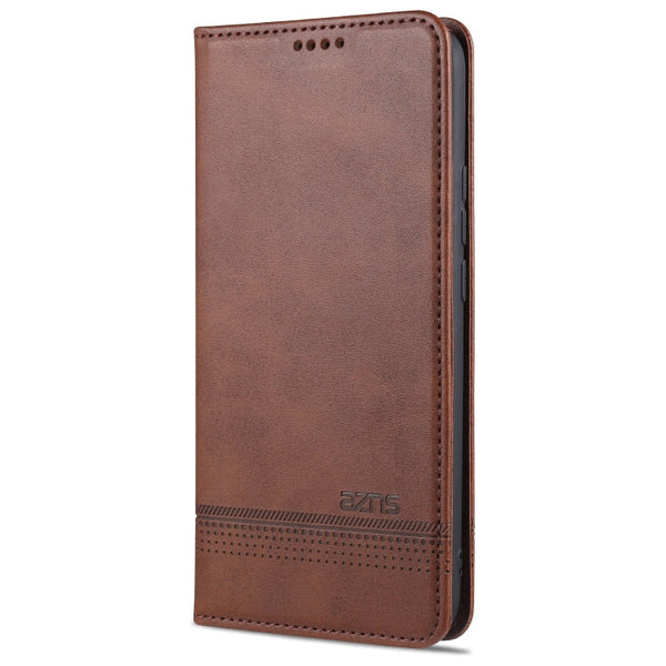 AZNS Magnetic Calf Texture Horizontal Flip Leather Case with Card Slots & Holder & Wallet, For Xiaomi Redmi 9, For Xiaomi Redmi Note 9 / 10X, For Xiaomi Mi 10 5G / 10 Pro 5G, For Xiaomi POCO X3 NFC