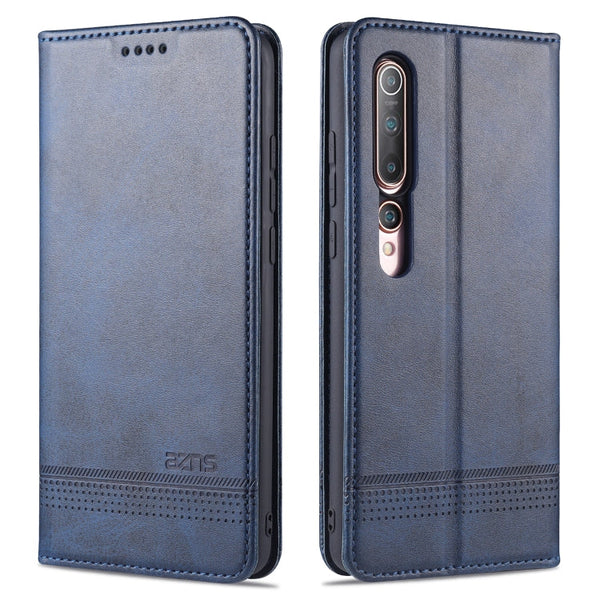 AZNS Magnetic Calf Texture Horizontal Flip Leather Case with Card Slots & Holder & Wallet, For Xiaomi Redmi 9, For Xiaomi Redmi Note 9 / 10X, For Xiaomi Mi 10 5G / 10 Pro 5G, For Xiaomi POCO X3 NFC