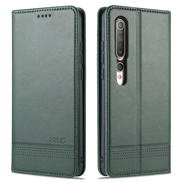 AZNS Magnetic Calf Texture Horizontal Flip Leather Case with Card Slots & Holder & Wallet, For Xiaomi Redmi 9, For Xiaomi Redmi Note 9 / 10X, For Xiaomi Mi 10 5G / 10 Pro 5G, For Xiaomi POCO X3 NFC