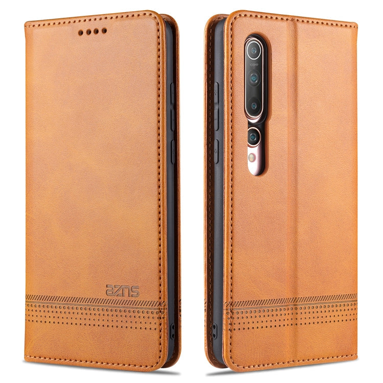 AZNS Magnetic Calf Texture Horizontal Flip Leather Case with Card Slots & Holder & Wallet, For Xiaomi Redmi 9, For Xiaomi Redmi Note 9 / 10X, For Xiaomi Mi 10 5G / 10 Pro 5G, For Xiaomi POCO X3 NFC