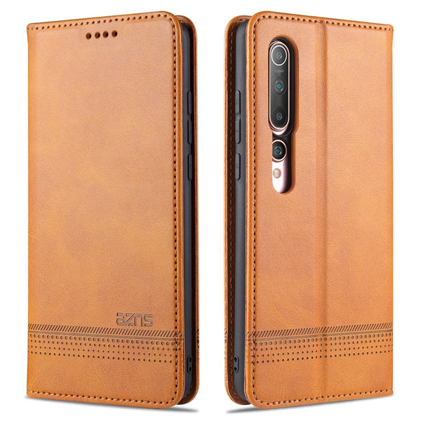 AZNS Magnetic Calf Texture Horizontal Flip Leather Case with Card Slots & Holder & Wallet, For Xiaomi Redmi 9, For Xiaomi Redmi Note 9 / 10X, For Xiaomi Mi 10 5G / 10 Pro 5G, For Xiaomi POCO X3 NFC