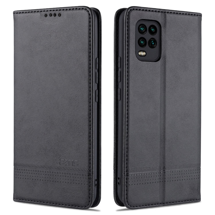 AZNS Magnetic Calf Texture Horizontal Flip Leather Case with Card Slots & Holder & Wallet, For Xiaomi Redmi 10X 5G, For Xiaomi Mi 10T / 10T Pro / Redmi K30s, For Xiaomi Redmi Note 9 Pro / Note 9s, For Xiaomi Mi 10 Lite