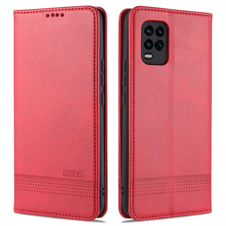 AZNS Magnetic Calf Texture Horizontal Flip Leather Case with Card Slots & Holder & Wallet, For Xiaomi Redmi 10X 5G, For Xiaomi Mi 10T / 10T Pro / Redmi K30s, For Xiaomi Redmi Note 9 Pro / Note 9s, For Xiaomi Mi 10 Lite