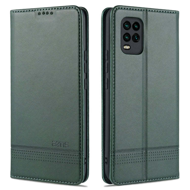 AZNS Magnetic Calf Texture Horizontal Flip Leather Case with Card Slots & Holder & Wallet, For Xiaomi Redmi 10X 5G, For Xiaomi Mi 10T / 10T Pro / Redmi K30s, For Xiaomi Redmi Note 9 Pro / Note 9s, For Xiaomi Mi 10 Lite