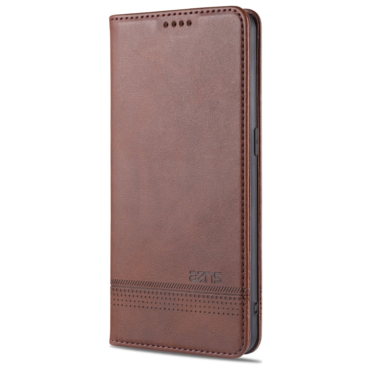 AZNS Magnetic Calf Texture Horizontal Flip Leather Case with Card Slots & Holder & Wallet, For OPPO Reno4 SE