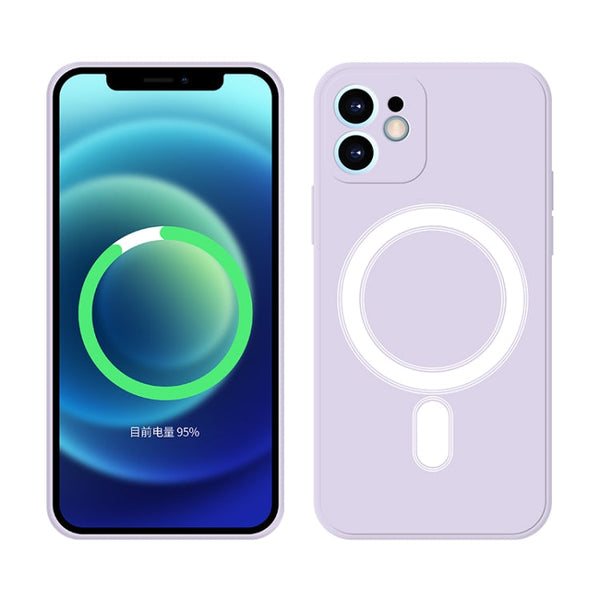 Silicone Full Coverage Shockproof Magsafe Case, For iPhone 11, For iPhone 11 Pro