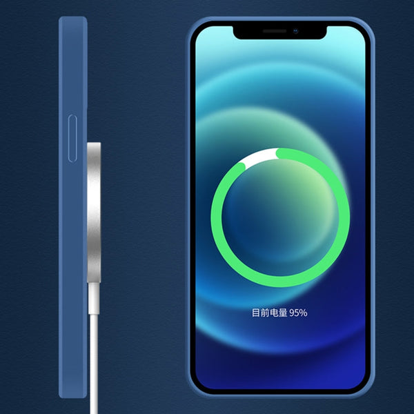 Silicone Full Coverage Shockproof Magsafe Case, For iPhone 11 Pro Max