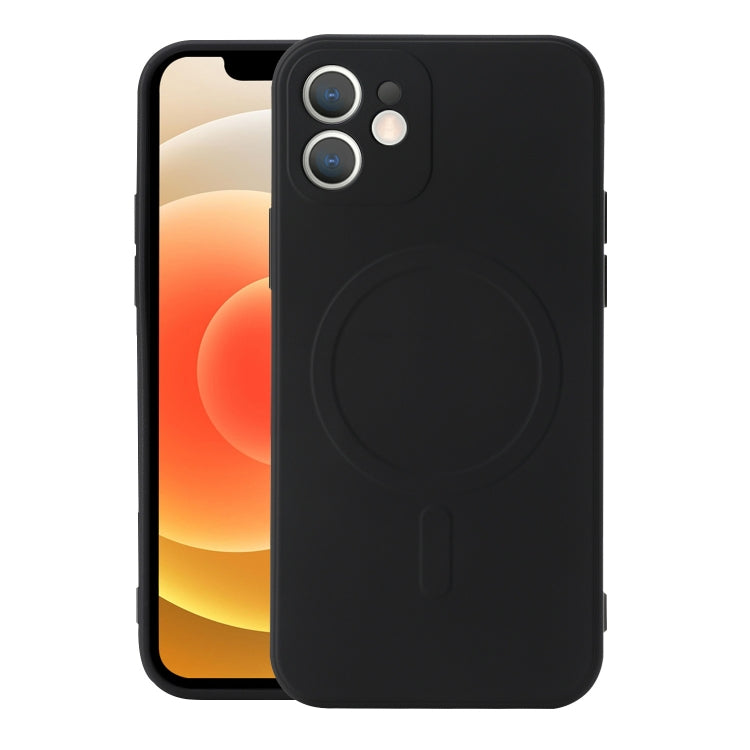 Liquid Silicone Full Coverage Shockproof Magsafe Case, For iPhone 12, For iPhone 12 mini, For iPhone 12 Pro Max, For iPhone 12 Pro