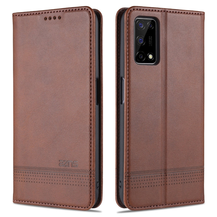 AZNS Magnetic Calf Texture Horizontal Flip Leather Case with Card Slots & Holder & Wallet, For OPPO K7x / Realme V5 5G, For Huawei Enjoy 20 Plus 5G, For Huawei Enjoy 20 Pro / Enjoy Z 5G, For Huawei Honor 9A