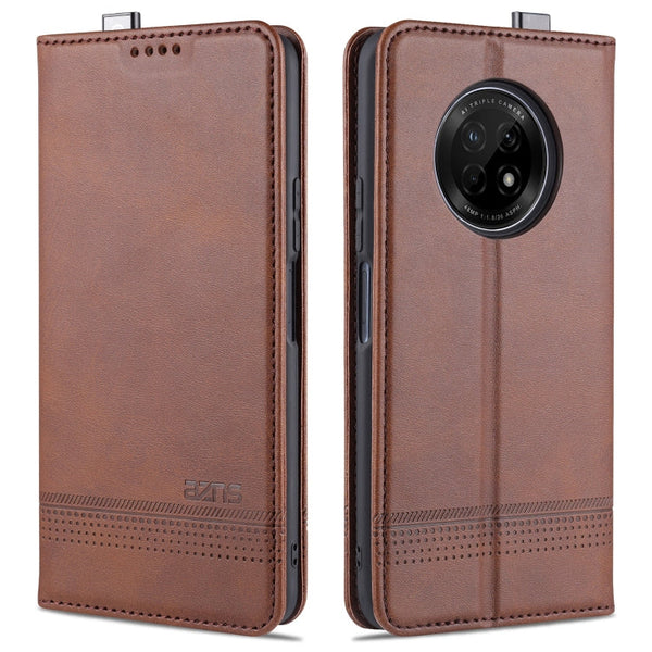 AZNS Magnetic Calf Texture Horizontal Flip Leather Case with Card Slots & Holder & Wallet, For OPPO K7x / Realme V5 5G, For Huawei Enjoy 20 Plus 5G, For Huawei Enjoy 20 Pro / Enjoy Z 5G, For Huawei Honor 9A