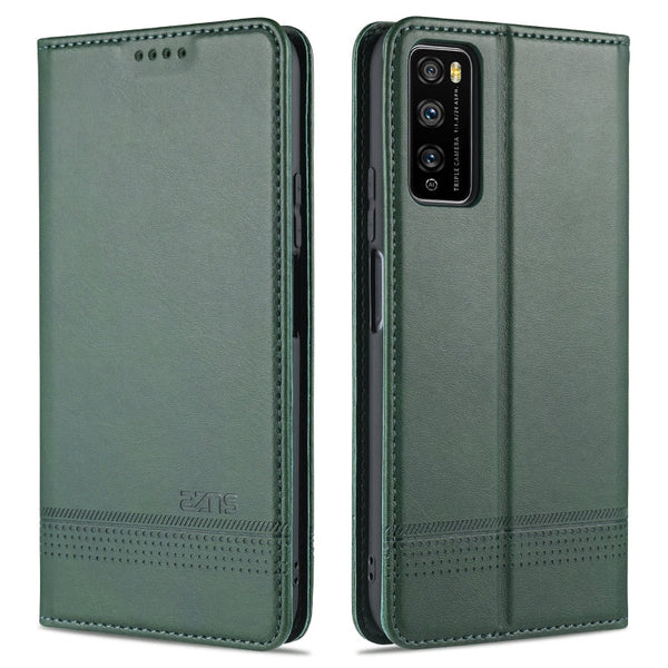 AZNS Magnetic Calf Texture Horizontal Flip Leather Case with Card Slots & Holder & Wallet, For OPPO K7x / Realme V5 5G, For Huawei Enjoy 20 Plus 5G, For Huawei Enjoy 20 Pro / Enjoy Z 5G, For Huawei Honor 9A