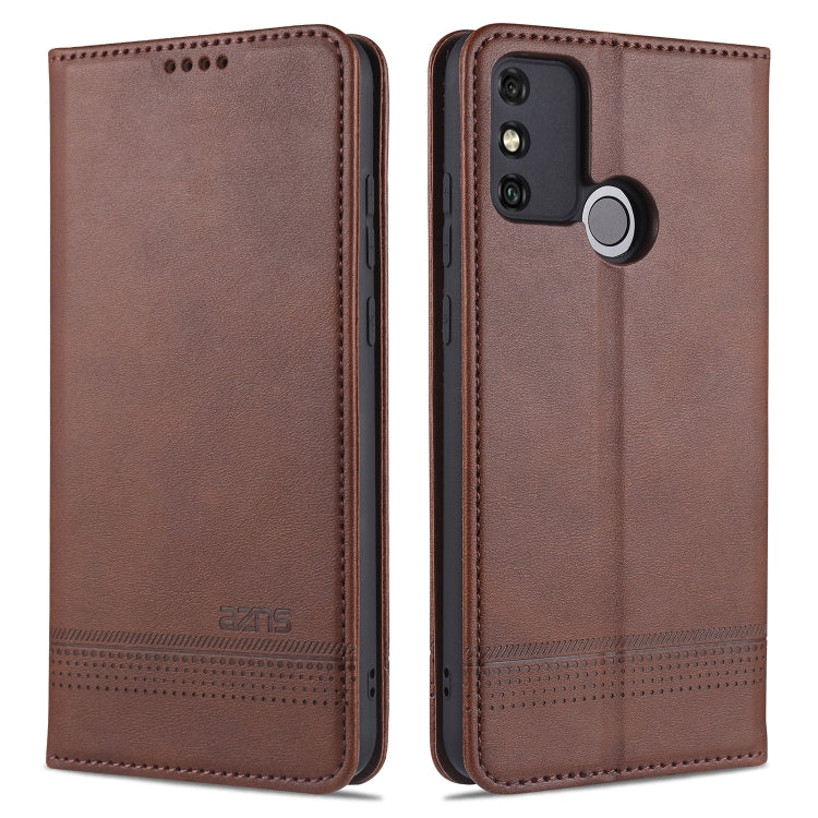 AZNS Magnetic Calf Texture Horizontal Flip Leather Case with Card Slots & Holder & Wallet, For OPPO K7x / Realme V5 5G, For Huawei Enjoy 20 Plus 5G, For Huawei Enjoy 20 Pro / Enjoy Z 5G, For Huawei Honor 9A