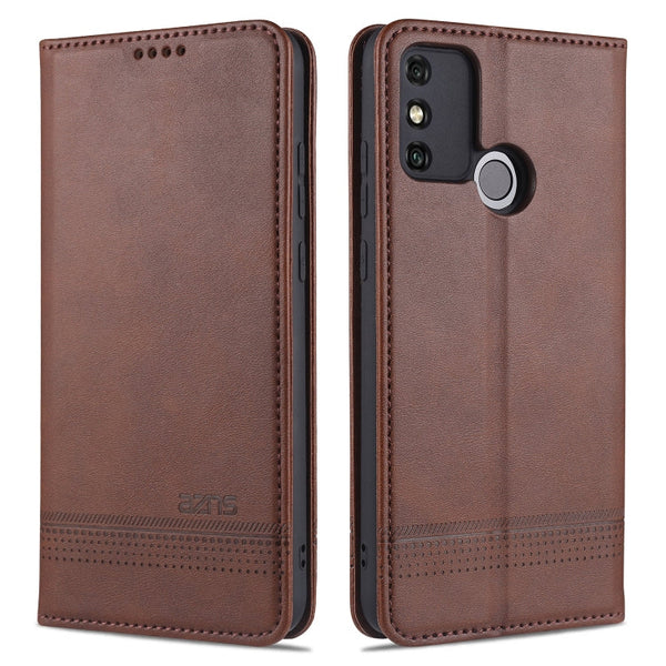 AZNS Magnetic Calf Texture Horizontal Flip Leather Case with Card Slots & Holder & Wallet, For OPPO K7x / Realme V5 5G, For Huawei Enjoy 20 Plus 5G, For Huawei Enjoy 20 Pro / Enjoy Z 5G, For Huawei Honor 9A