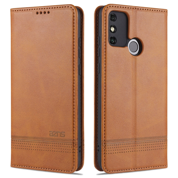 AZNS Magnetic Calf Texture Horizontal Flip Leather Case with Card Slots & Holder & Wallet, For OPPO K7x / Realme V5 5G, For Huawei Enjoy 20 Plus 5G, For Huawei Enjoy 20 Pro / Enjoy Z 5G, For Huawei Honor 9A