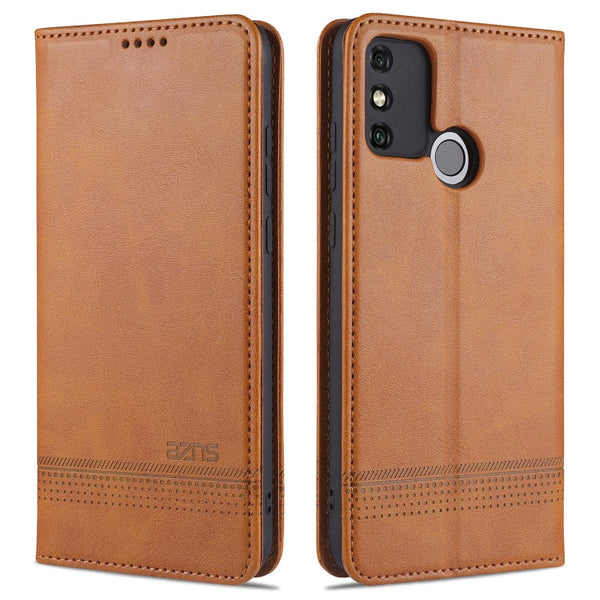 AZNS Magnetic Calf Texture Horizontal Flip Leather Case with Card Slots & Holder & Wallet, For OPPO K7x / Realme V5 5G, For Huawei Enjoy 20 Plus 5G, For Huawei Enjoy 20 Pro / Enjoy Z 5G, For Huawei Honor 9A
