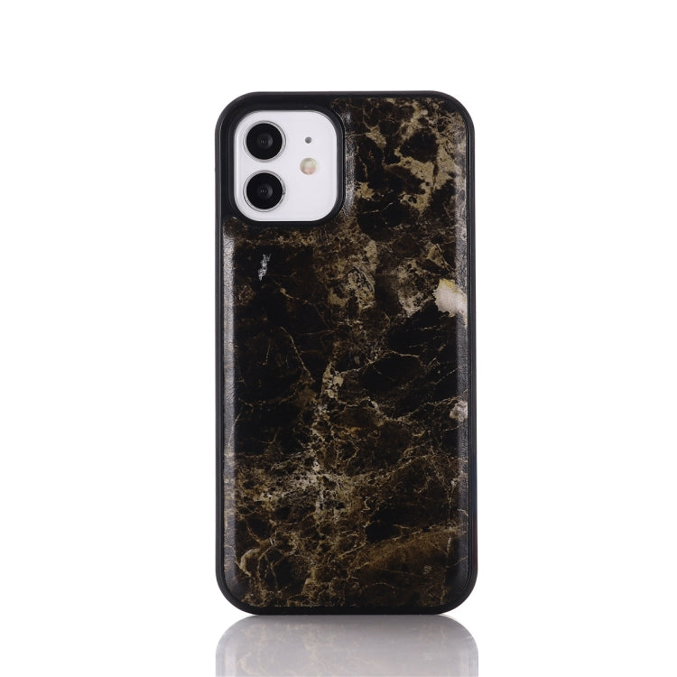 Marble Pattern Patch PC + TPU Shockproof Magsafe Case, For iPhone 12 Pro Max