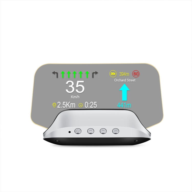 C3 OBD2 + GPS Mode Car Head-up Display HUD Overspeed / Speed / Water Temperature Too High / Voltage Too Low / Engine Failure Alarm / Fatigue Driving Reminder / Navigation Function, C3
