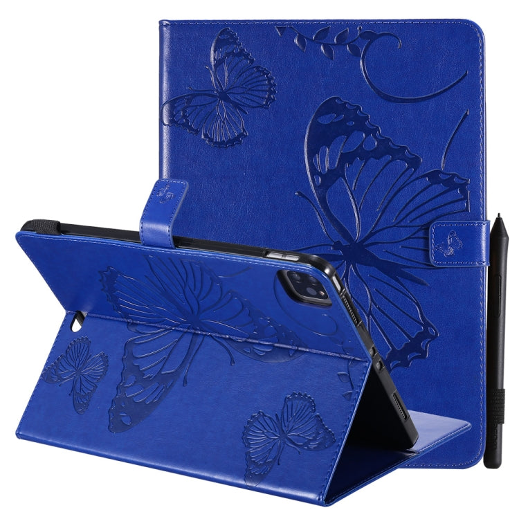 Pressed Printing Butterfly Pattern Horizontal Flip Leather Case with Holder & Card Slots & Wallet & Sleep / Wake-up Function, For iPad Air 2022 / 2020 10.9 /iPad Pro 11 2020 / 2018, For Lenovo Tab M10 Plus TB-X606F, For Samsung Galaxy S6 Lite P610