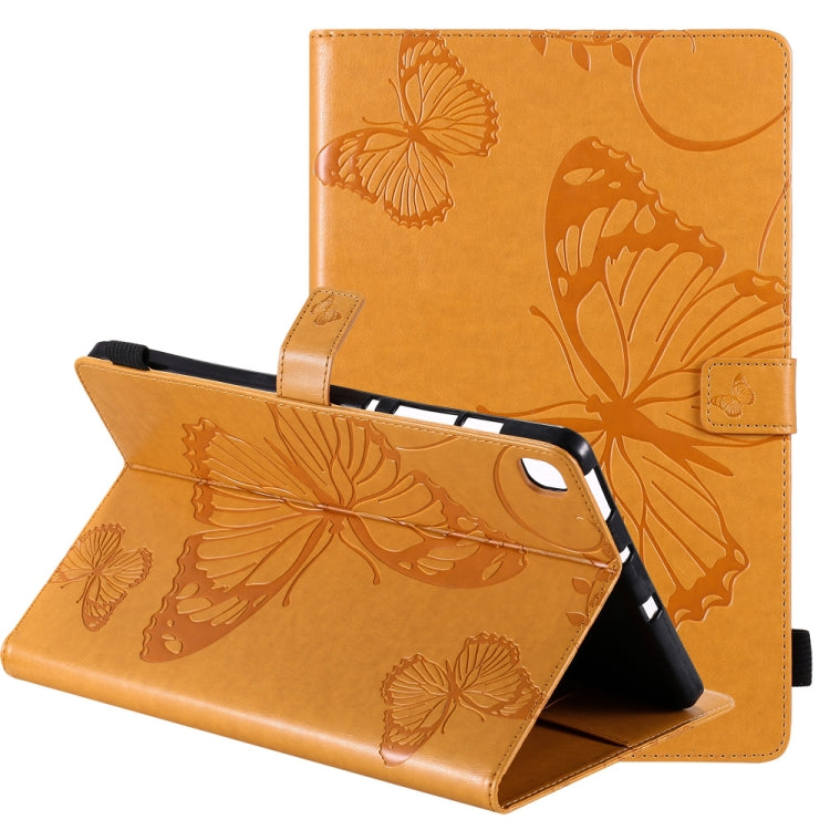 Pressed Printing Butterfly Pattern Horizontal Flip Leather Case with Holder & Card Slots & Wallet & Sleep / Wake-up Function, For iPad Air 2022 / 2020 10.9 /iPad Pro 11 2020 / 2018, For Lenovo Tab M10 Plus TB-X606F, For Samsung Galaxy S6 Lite P610