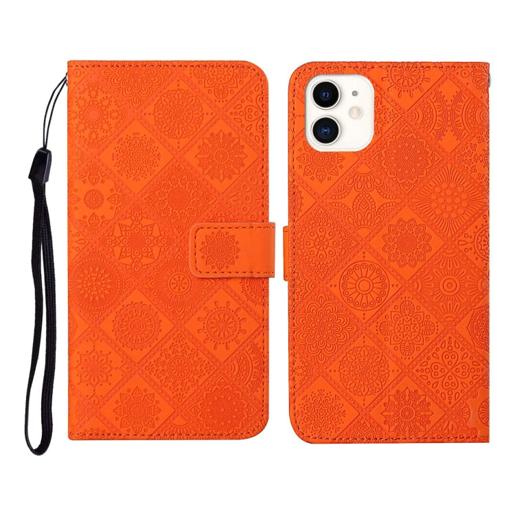 Ethnic Style Embossed Pattern Horizontal Flip Leather Case with Holder & Card Slots & Wallet & Lanyard, For iPhone 11, For iPhone 11 Pro, For iPhone 11 Pro Max