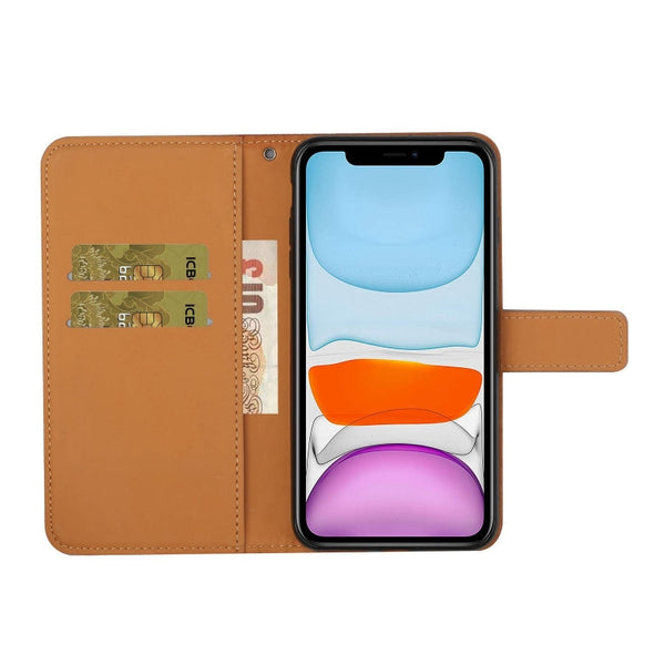 Ethnic Style Embossed Pattern Horizontal Flip Leather Case with Holder & Card Slots & Wallet & Lanyard, For iPhone 12, For iPhone 12 Mini, For iPhone 12 Pro Max