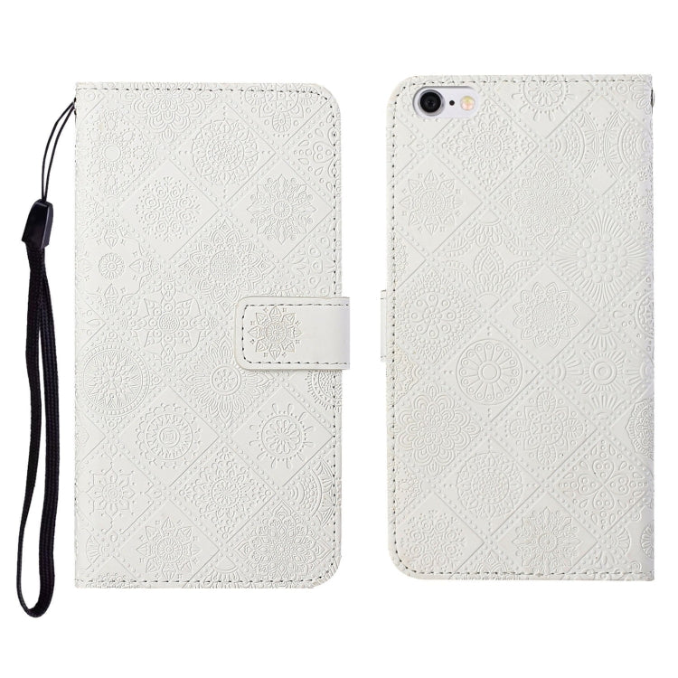 Ethnic Style Embossed Pattern Horizontal Flip Leather Case with Holder & Card Slots & Wallet & Lanyard, For iPhone SE 2022 / SE 2020 / 8 / 7, For iPhone XR, For iPhone XS Max