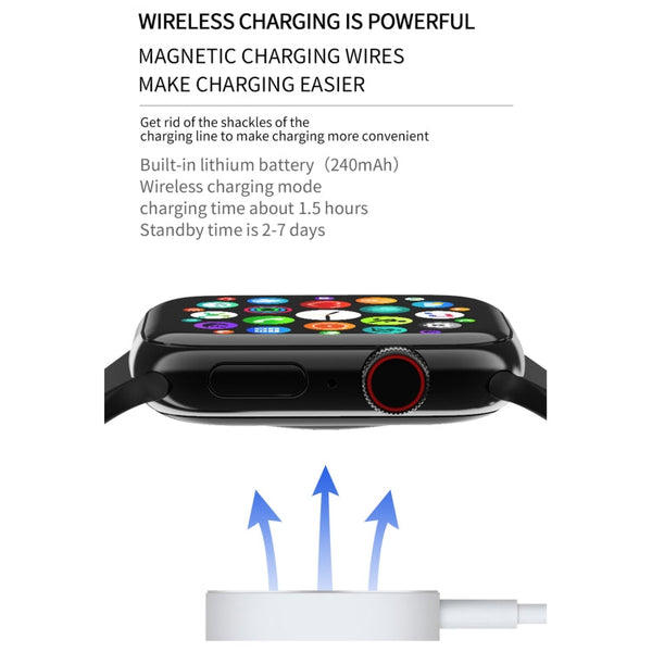 DW35 1.75 inch Full Screen IP67 Waterproof Smart Watch, Support Sleep Monitor / Heart Rate Monitor / Bluetooth Call