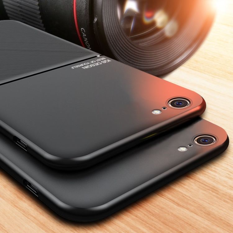 Classic Tilt Strip Grain Magnetic Shockproof PC + TPU Case