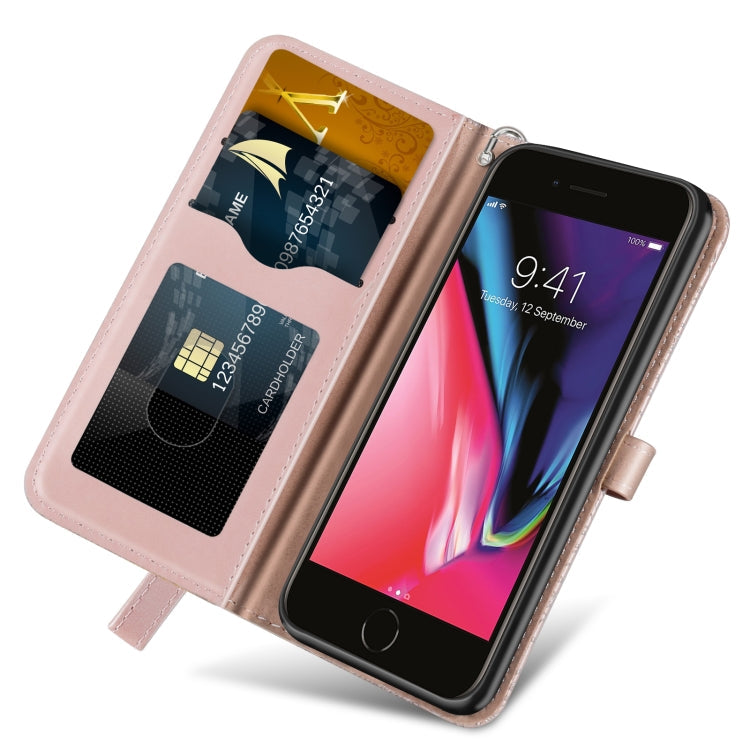 Life of Tree Embossing Pattern Horizontal Flip Leather Case with Holder & Card Slot & Wallet & Photo Frame & Lanyard