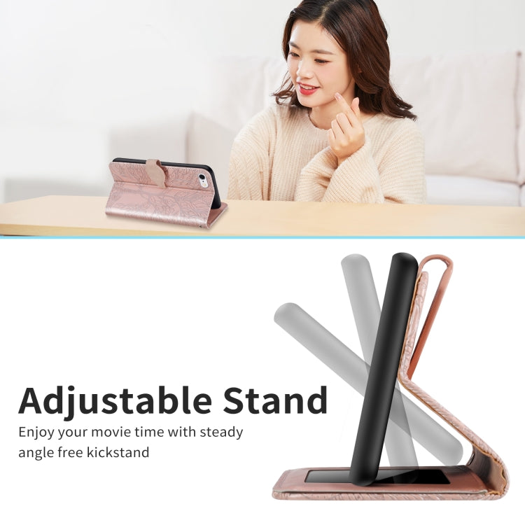 Life of Tree Embossing Pattern Horizontal Flip Leather Case with Holder & Card Slot & Wallet & Photo Frame & Lanyard