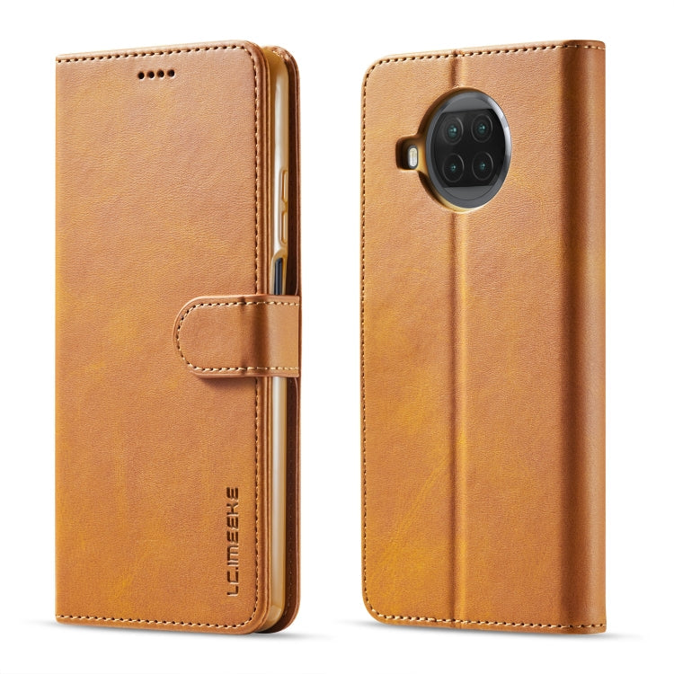LC.IMEEKE Calf Texture Horizontal Flip Leather Case with Holder & Card Slots & Wallet