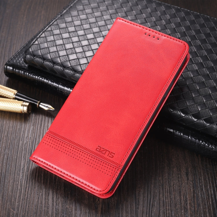 AZNS Magnetic Calf Texture Horizontal Flip Leather Case with Card Slots & Holder & Wallet, For Xiaomi Poco M3, For Xiaomi Redmi Note 9, For Oppo A92s
