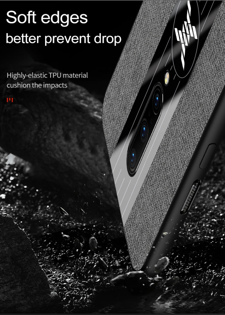 XINLI Stitching Cloth Textue Shockproof TPU Protective Case, For OnePlus 6, For OnePlus 6T, For OnePlus 7 Pro, For Meizu Note 8, For Meizu Note 9