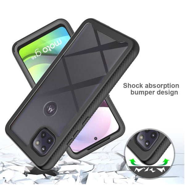 Starry Sky Solid Color Series Shockproof PC + TPU Protective Case