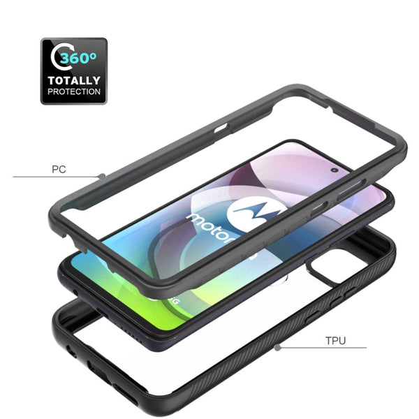 Starry Sky Solid Color Series Shockproof PC + TPU Protective Case