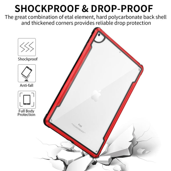iPAKY Thunder Series Aluminum Frame + TPU Bumper + Clear PC Shockproof Case