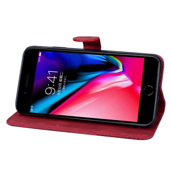 Retro Skin Feel Butterflies Embossing Horizontal Flip Leather Case with Holder & Card Slots & Wallet, For iPhone 6 / 6s, For iPhone 6 Plus / 6s Plus, For iPhone SE 2022 / SE 2020 / 8 / 7, For iPhone 8 Plus / 7Plus