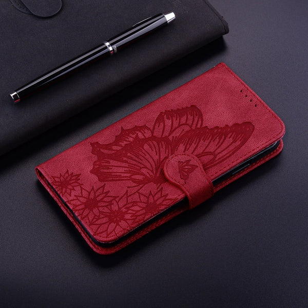 Retro Skin Feel Butterflies Embossing Horizontal Flip Leather Case with Holder & Card Slots & Wallet, For iPhone 6 / 6s, For iPhone 6 Plus / 6s Plus, For iPhone SE 2022 / SE 2020 / 8 / 7, For iPhone 8 Plus / 7Plus