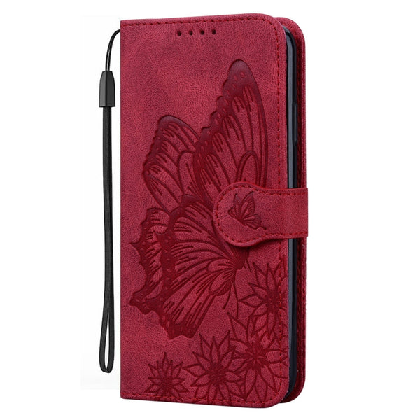 Retro Skin Feel Butterflies Embossing Horizontal Flip Leather Case with Holder & Card Slots & Wallet, For iPhone 12 / 12 Pro, For iPhone 12 Pro Max, For iPhone XR, For iPhone X / XS