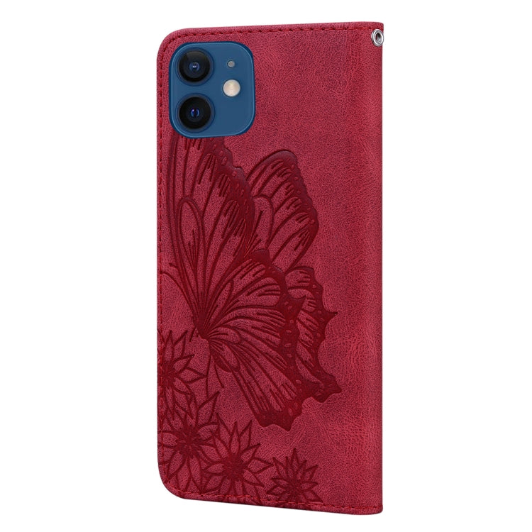 Retro Skin Feel Butterflies Embossing Horizontal Flip Leather Case with Holder & Card Slots & Wallet, For iPhone 12 / 12 Pro, For iPhone 12 Pro Max, For iPhone XR, For iPhone X / XS