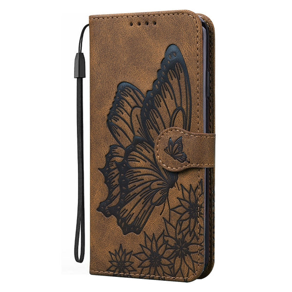 Retro Skin Feel Butterflies Embossing Horizontal Flip Leather Case with Holder & Card Slots & Wallet, For Samsung Galaxy Note20, For Samsung Galaxy Note20 5G, For Samsung Galaxy S20, For Samsung Galaxy S20 FE