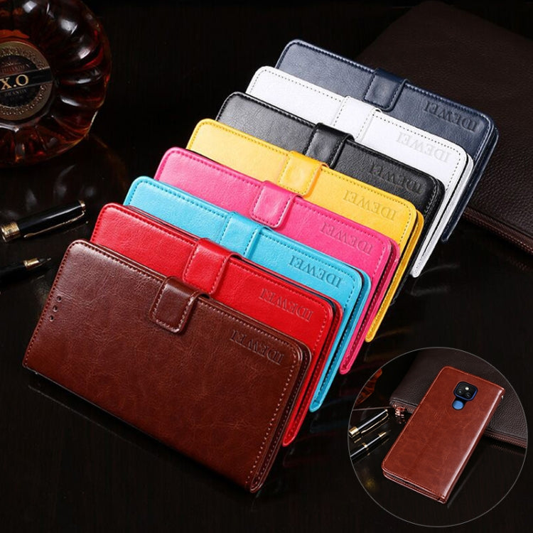 idewei Crazy Horse Texture Horizontal Flip Leather Case with Holder & Card Slots & Wallet, For Lenovo K12, For Lenovo K12 Note, For Lenovo K12 Pro