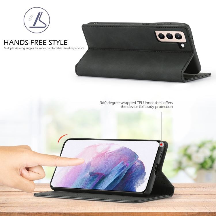 LC.IMEEKE Strong Magnetism Ultra-thin Horizontal Flip Matte TPU + PU Leather Case with Holder & Card Slots & Wallet, For Samsung Galaxy S21 5G, For Samsung Galaxy S21+ 5G, For Samsung Galaxy S21 Ultra 5G