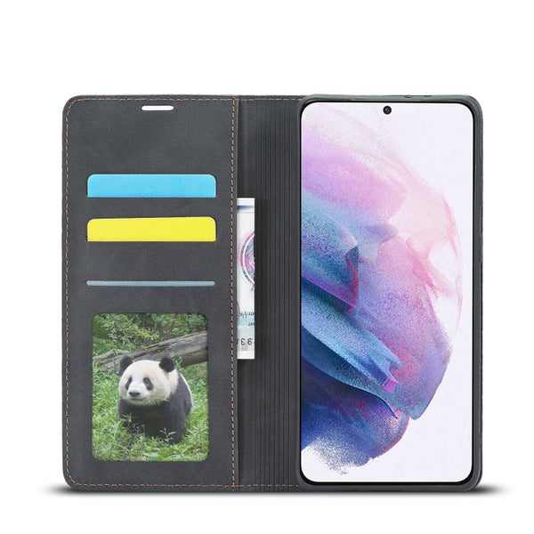 Forwenw Dream Series Oil Edge Strong Magnetism Horizontal Flip Leather Case with Holder & Card Slots & Wallet & Photo Frame, For Samsung Galaxy S21 5G, For Samsung Galaxy S21+ 5G, For Samsung Galaxy S21 Ultra 5G, For Xiaomi Mi 10T Lite                 ...