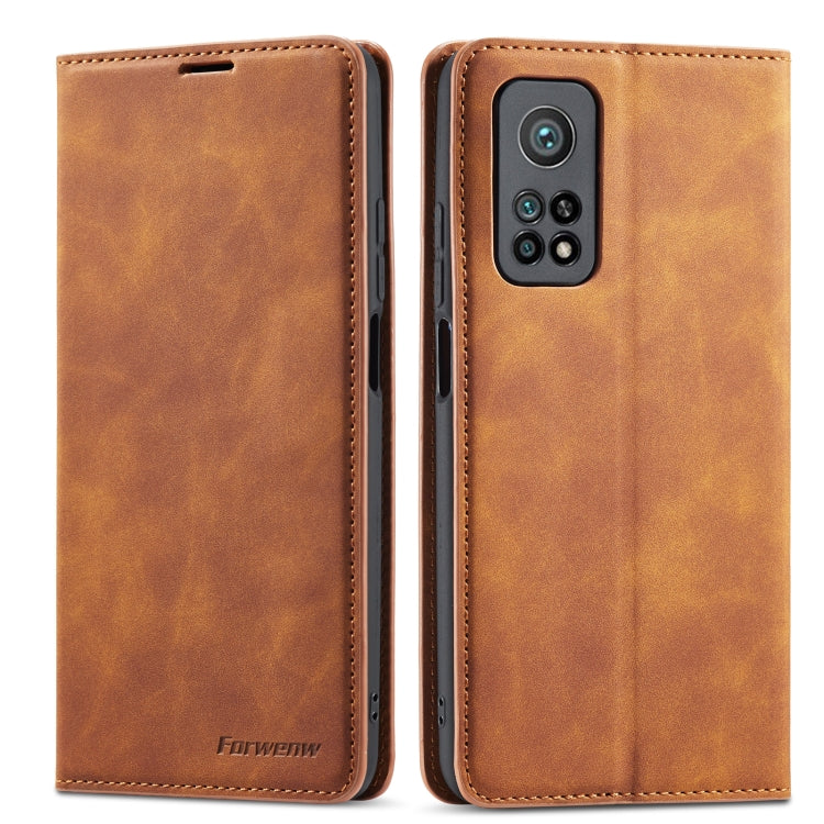 Forwenw Dream Series Oil Edge Strong Magnetism Horizontal Flip Leather Case with Holder & Card Slots & Wallet & Photo Frame, For Samsung Galaxy S21 5G, For Samsung Galaxy S21+ 5G, For Samsung Galaxy S21 Ultra 5G, For Xiaomi Mi 10T Lite                 ...