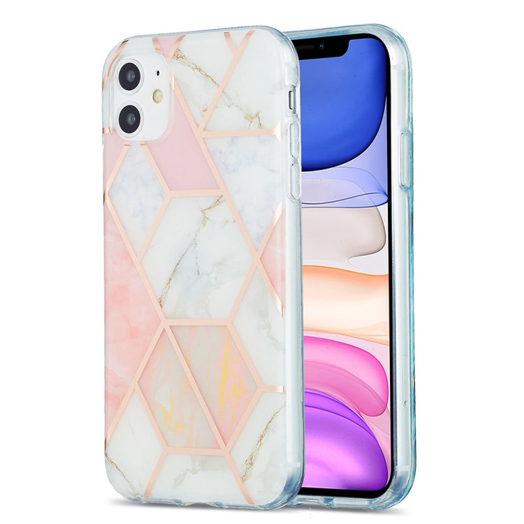 3D Electroplating Marble Pattern TPU Protective Case, For iPhone 11, For iPhone 11 Pro, For iPhone 11 Pro Max, For iPhone 12 mini
