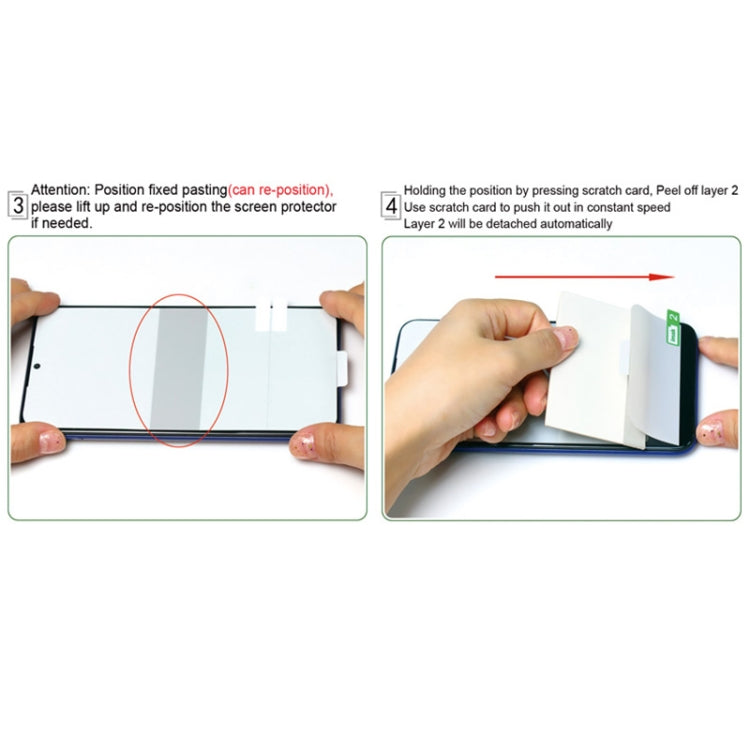 2 PCS IMAK 0.15mm Curved Full Screen Protector Hydrogel Film Back Protector
