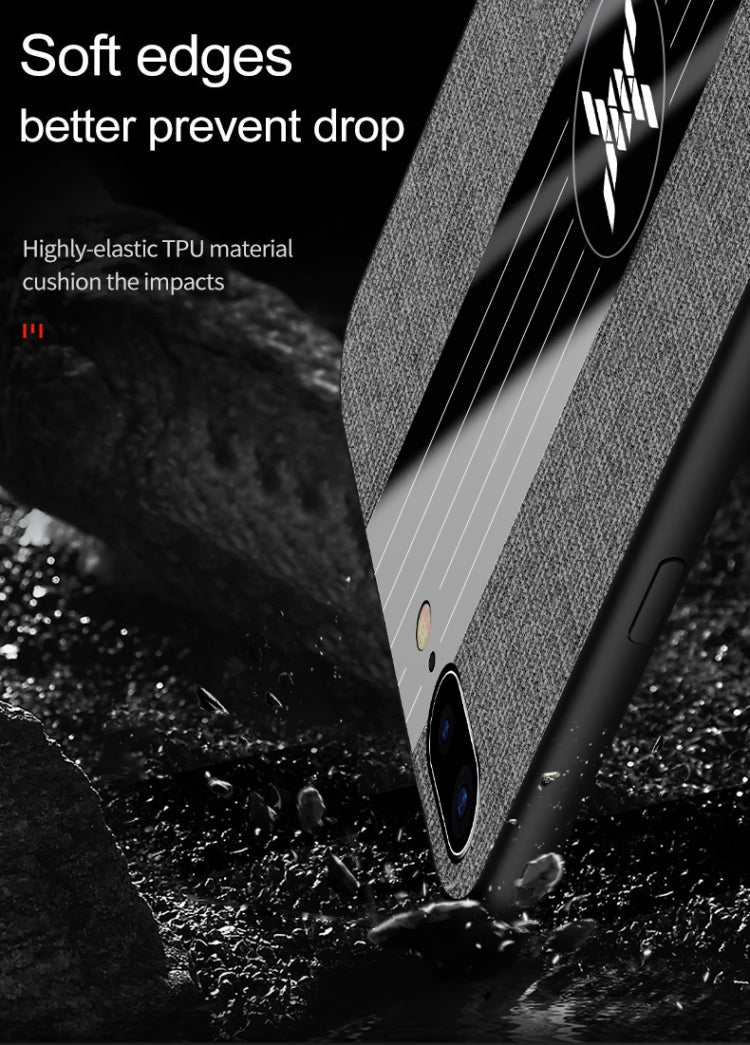 XINLI Stitching Cloth Textue Shockproof TPU Protective Case, For iPhone SE 2022 / SE 2020 & 8 & 7, For iPhone 8 Plus & 7 Plus, For iPhone XR, For iPhone X / XS, For iPhone XS Max